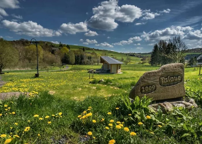 アパート Tuffsteinquartier Am Brueckenbach *