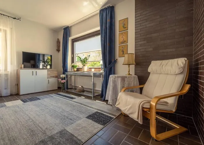 アパート Tuffsteinquartier Am Brueckenbach *